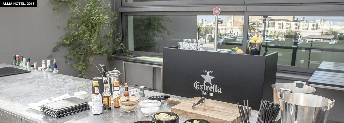 woodpeckers estrella damm alma hotel