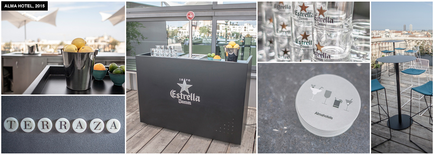 woodpeckers estrella damm alma hotel